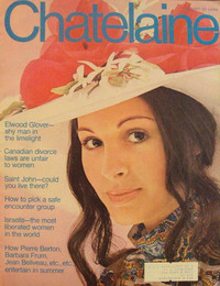 Chatelaine July 1971 magazine back issue cover