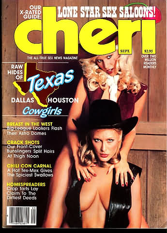 Cheri September 1982 September 1982 magazine back issue cover