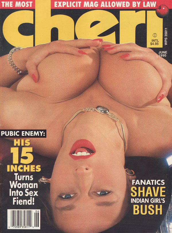 Cheri June 1990 June 1990 magazine back issue cover