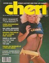 Cheri November 1980 magazine back issue cover