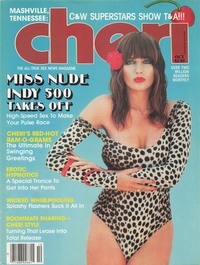 Cheri Canada October 1981 magazine back issue cover