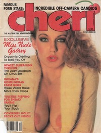 Cheri Canada December 1981 magazine back issue cover
