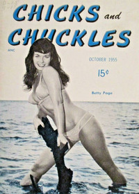 Chicks and Chuckles # 3, October 1955 magazine back issue cover