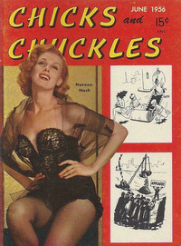 Chicks and Chuckles # 7, June 1956 magazine back issue cover
