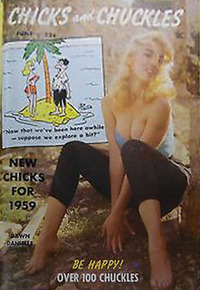Chicks and Chuckles June 1959 magazine back issue cover