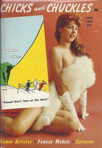 Chicks and Chuckles # 28, June 1960 magazine back issue cover