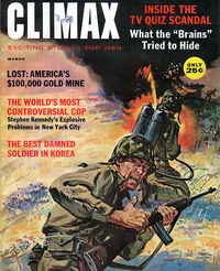 Climax March 1960 magazine back issue cover