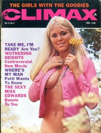 Climax April 1971 magazine back issue cover