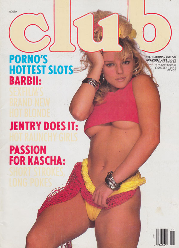 Club November 1988 November 1988 magazine back issue cover