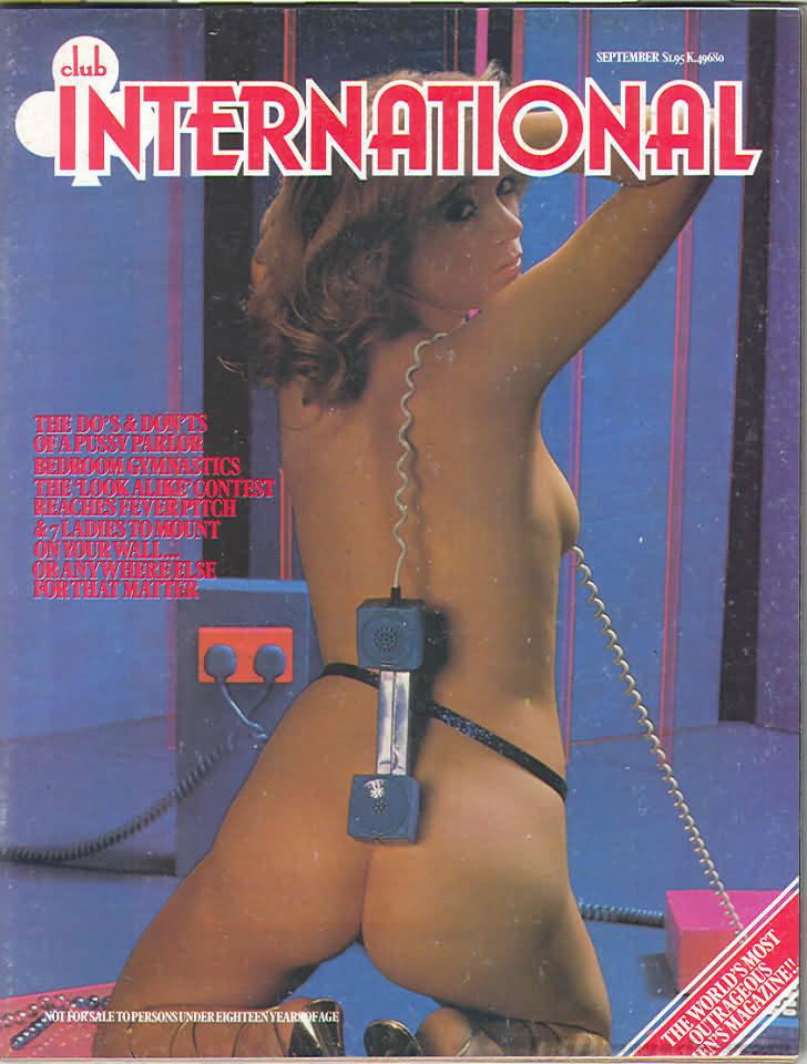 Club International September 1977 September 1977 magazine back issue cover