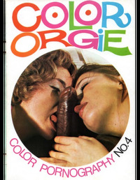 Color Orgie # 4 magazine back issue cover