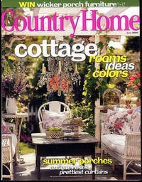 Country Home June 2000 magazine back issue cover