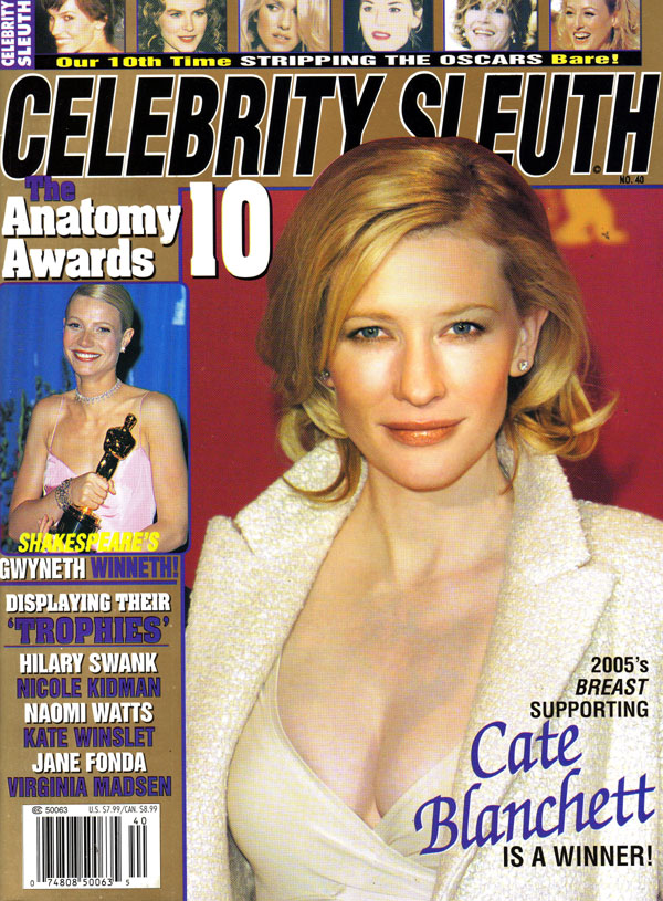 Celebrity Sleuth # 40 Number #40 magazine back issue cover