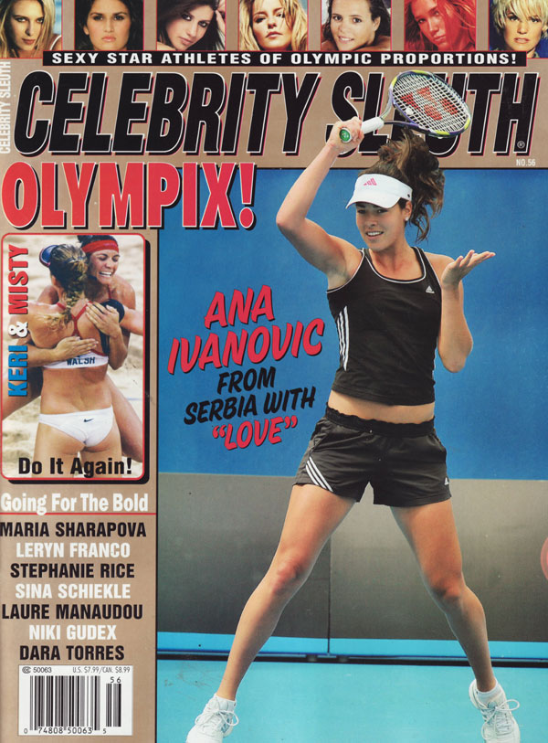 Celebrity Sleuth # 56 Number #56 magazine back issue cover