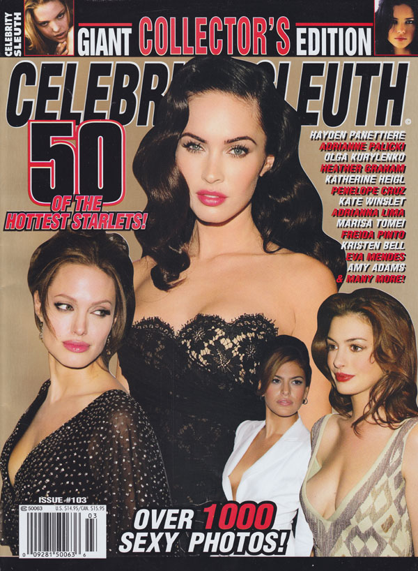 Celebrity Sleuth # 103 Number #103 magazine back issue cover