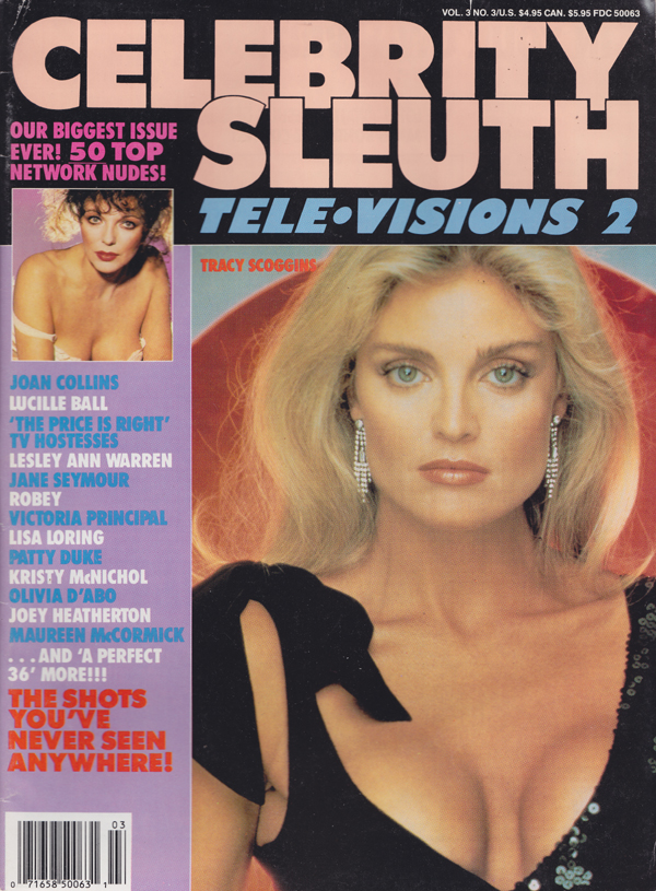 Celebrity Sleuth Vol. 3 # 3, Tele-Visions 2 Volume 3, Number 3 magazine back issue cover