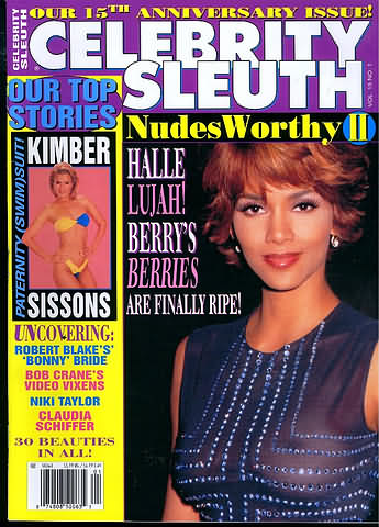 Celebrity Sleuth Vol. 15 # 1 Volume 15, Number 1 magazine back issue cover