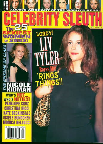 Celebrity Sleuth Vol. 15 # 3 Volume 15, Number 3 magazine back issue cover