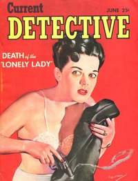 Current Detective June 1944 magazine back issue cover