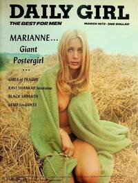 Daily Girl March 1972 magazine back issue cover