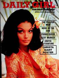 Daily Girl April 1972 magazine back issue cover