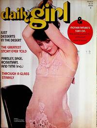 Daily Girl March 1974 magazine back issue cover