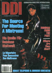 DDI (Domination Directory International) # 2 magazine back issue cover