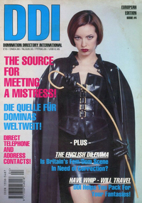 DDI (Domination Directory International) # 4 magazine back issue cover