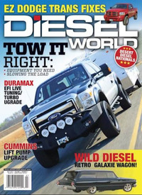 Diesel World July 2012 magazine back issue cover