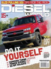 Diesel World September 2012 magazine back issue cover