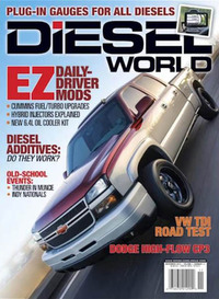 Diesel World November 2012 magazine back issue cover