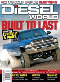 Diesel World December 2012 magazine back issue cover