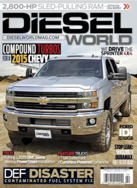 Diesel World February 2015 magazine back issue cover