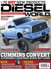 Diesel World March 2015 magazine back issue cover