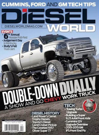 Diesel World April 2015 magazine back issue cover