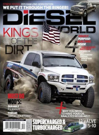 Diesel World October 2015 magazine back issue cover
