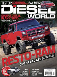 Diesel World November 2015 magazine back issue cover