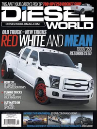 Diesel World November 2016 magazine back issue cover