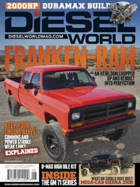 Diesel World June 2017 magazine back issue cover