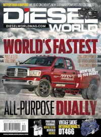 Diesel World December 2017 magazine back issue cover