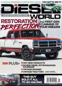 Diesel World January 2022 magazine back issue cover
