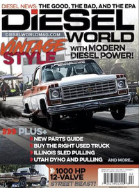 Diesel World February 2022 magazine back issue cover