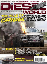 Diesel World July 2022 magazine back issue cover