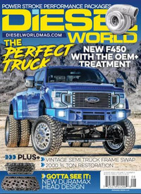 Diesel World August 2022 magazine back issue cover