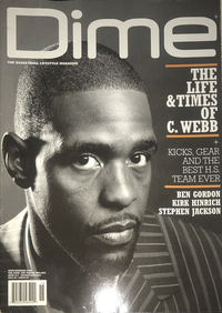 Dime # 15, December/January 2004 magazine back issue cover