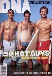 DNA # 50 magazine back issue cover
