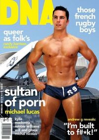 DNA # 58 magazine back issue cover