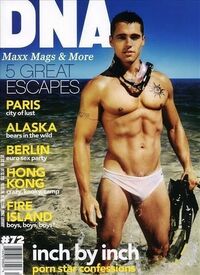 DNA # 72 magazine back issue cover