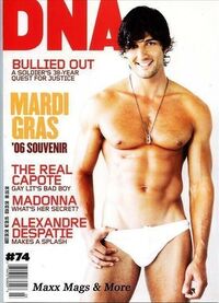 DNA # 74 magazine back issue cover