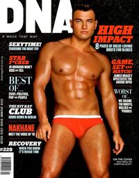 DNA # 228 magazine back issue cover